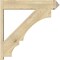 Ekena Millwork Balboa Arts & Crafts Rough Sawn Outlooker, Douglas Fir, 8"W x 40"D x 40"H OUT08X40X40BOA03RDF - alternate 3
